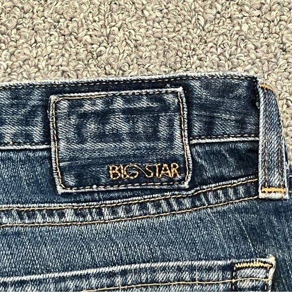 Big Star Jeans Womens 28 Blue Evan Skinny Capri Denim Cropped USA Stretch - Picture 12 of 12